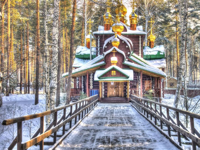 Деревянная цереовь