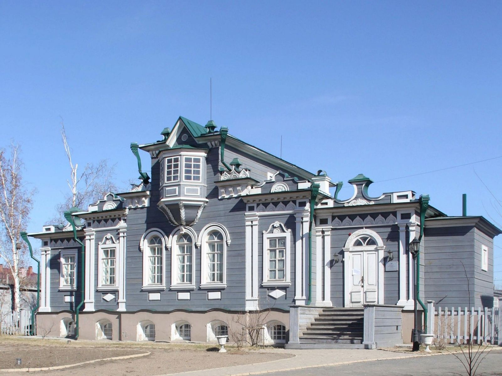 Дом, в котором проживала семья С.П. Трубецкого