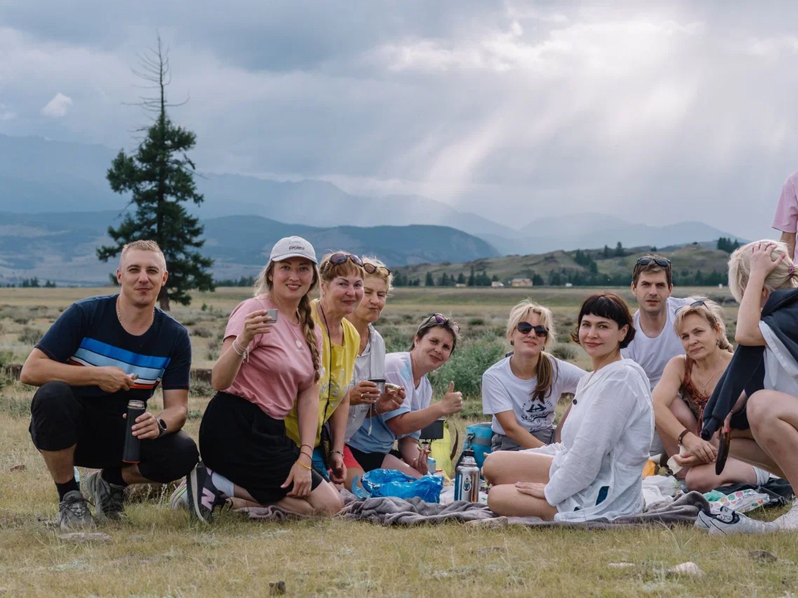 Пикник на экскурсии