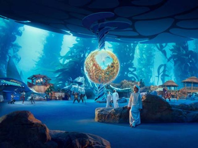 Экскурсия в группе: океанариум SeaWorld и Белая мечеть в Абу-Даби — фото 2