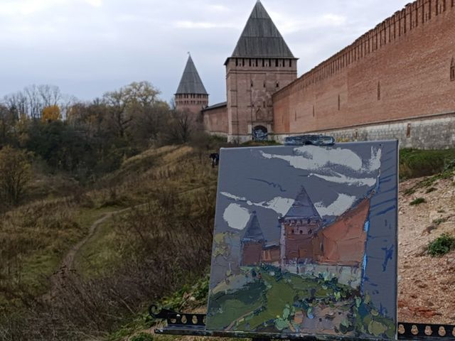 Индивидуальная арт-экскурсия. Рисуем в Смоленске — фото 2