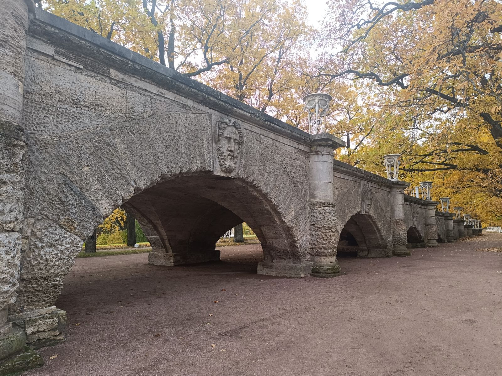 Екатерининский парк, пандус на Камеронову галерею