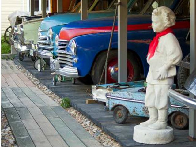 Ностальгическая экскурсия в Мышкине по музею «Старый гараж» — фото 3