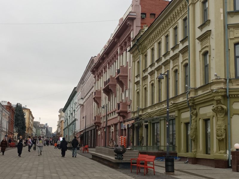 Ул. Большая Покровская, от дома купца Пальцева