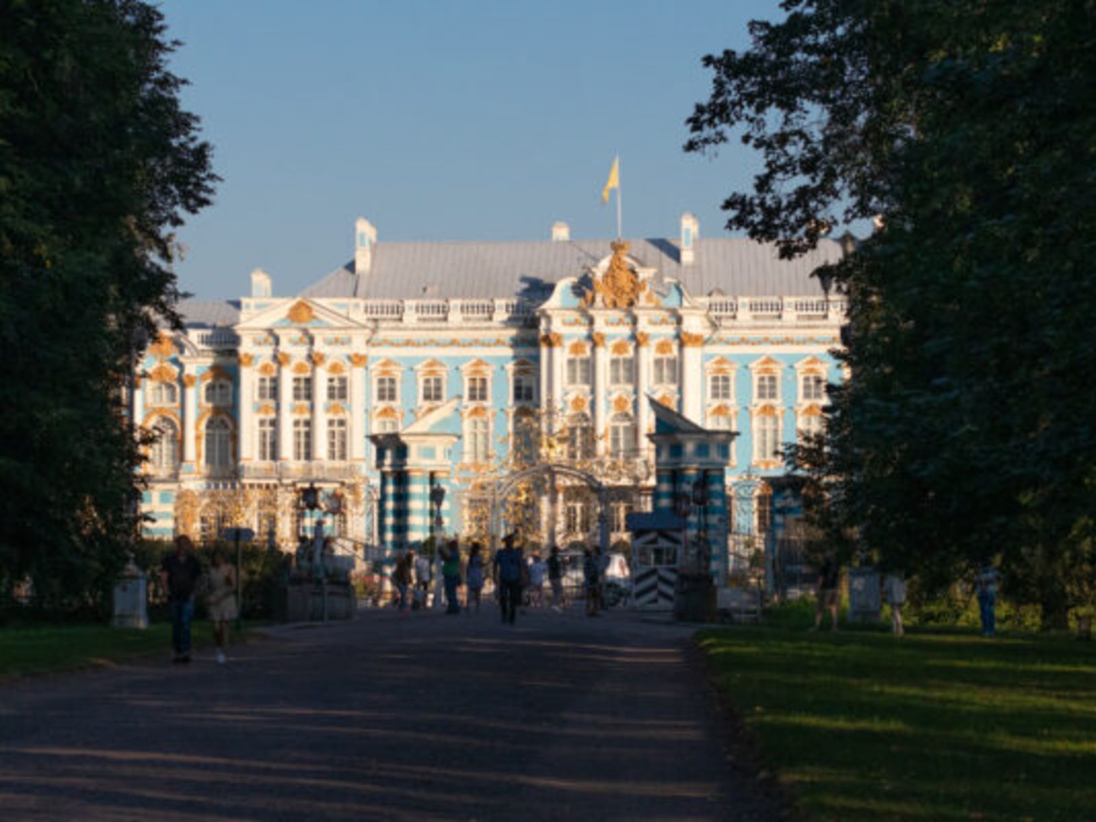 На экскурсии