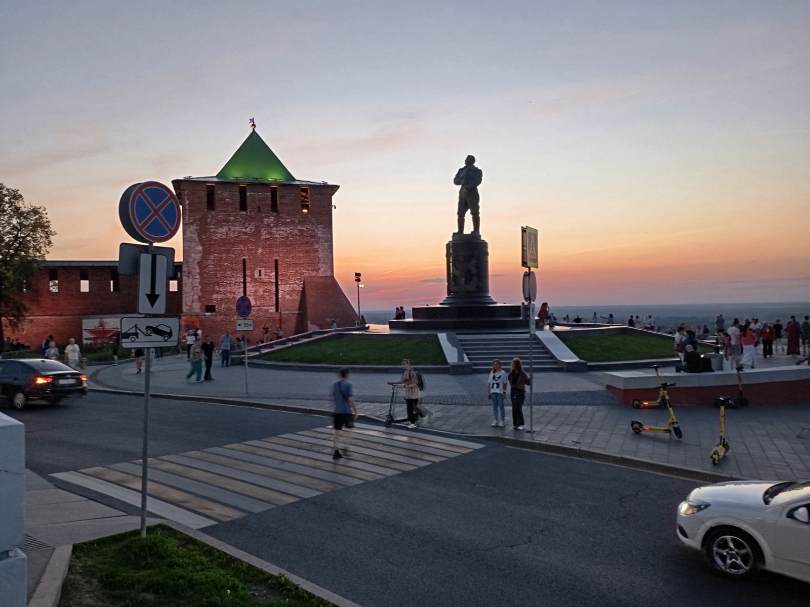 На экскурсии