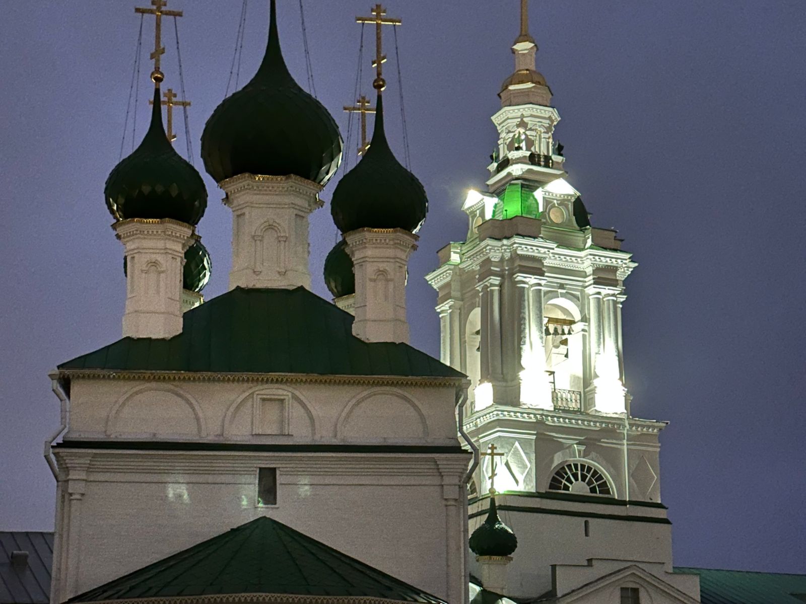 Колокольня храма Спаса в рядах