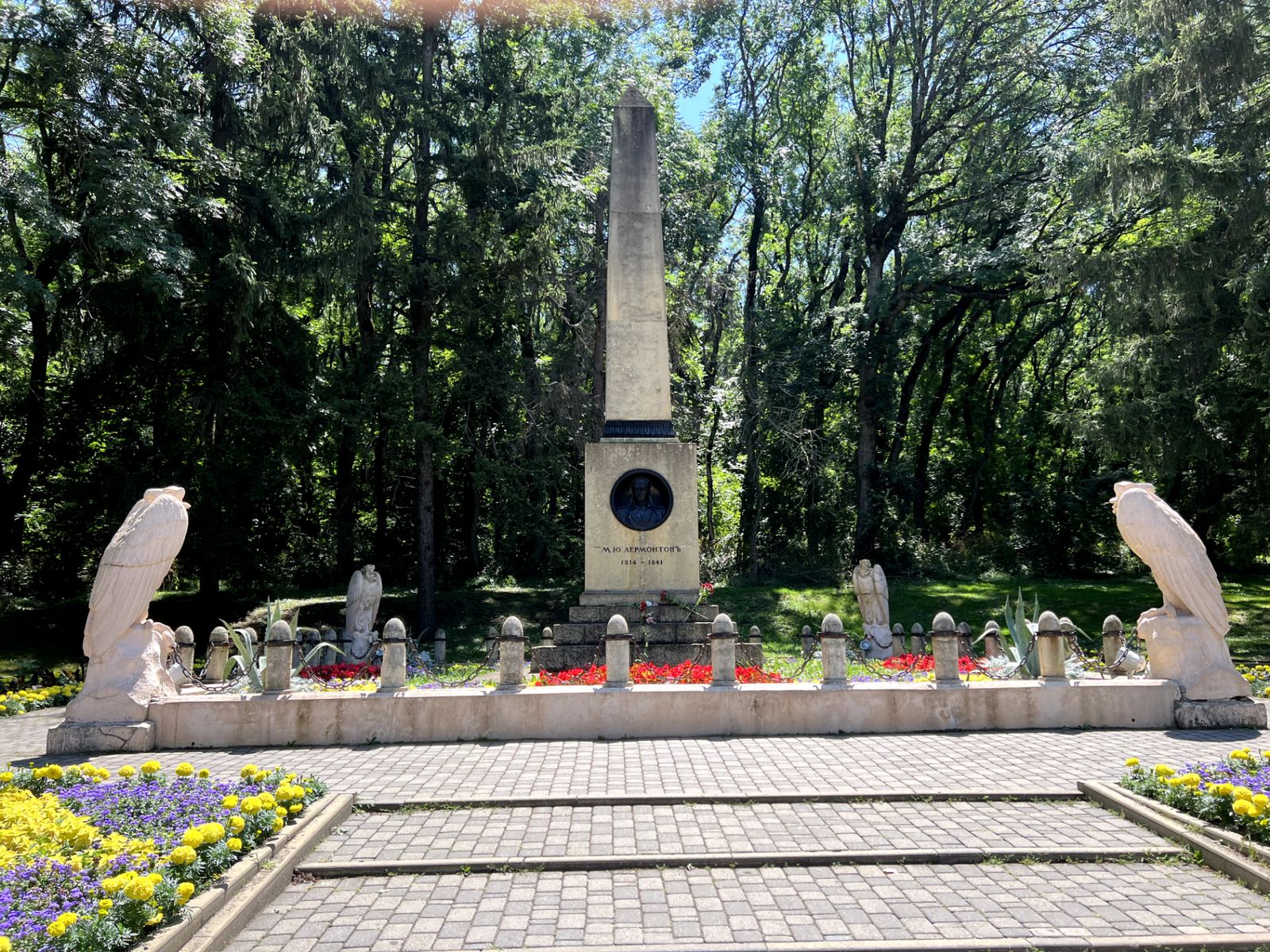 Место дуэли Лермонтова