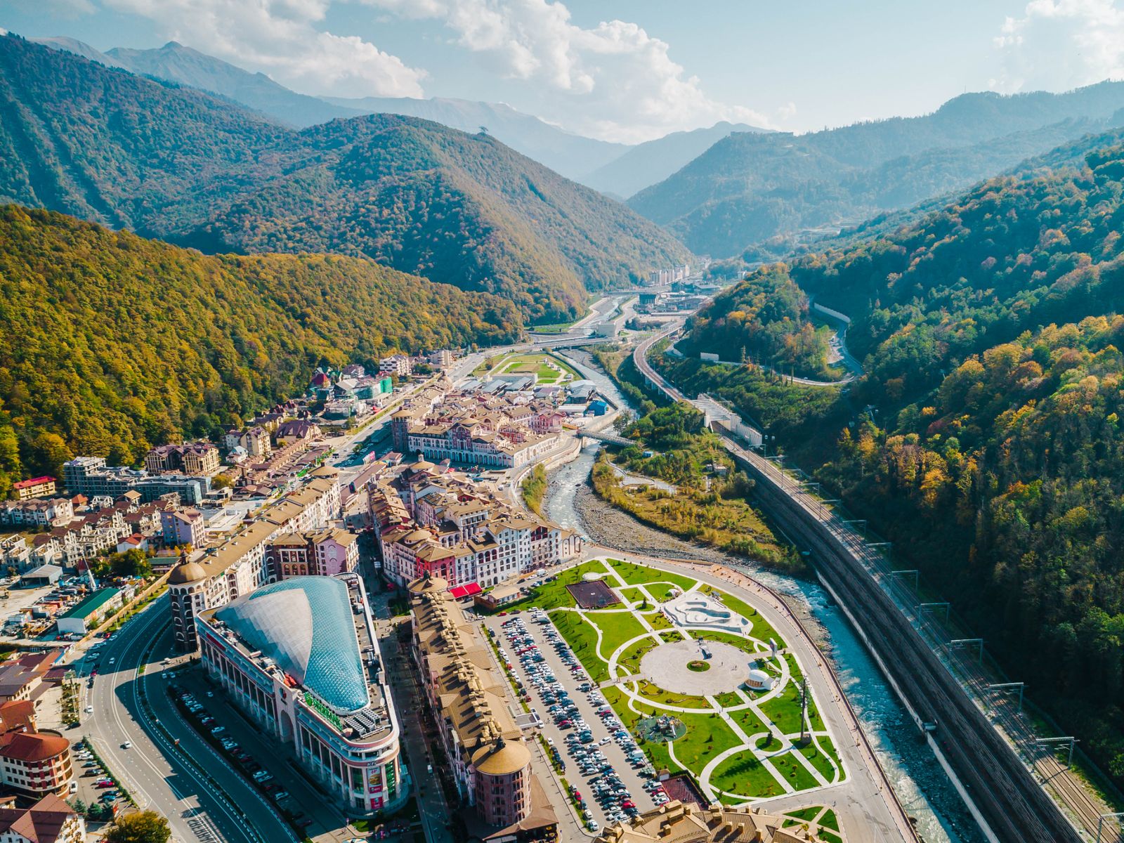 Панорама Красной Поляны