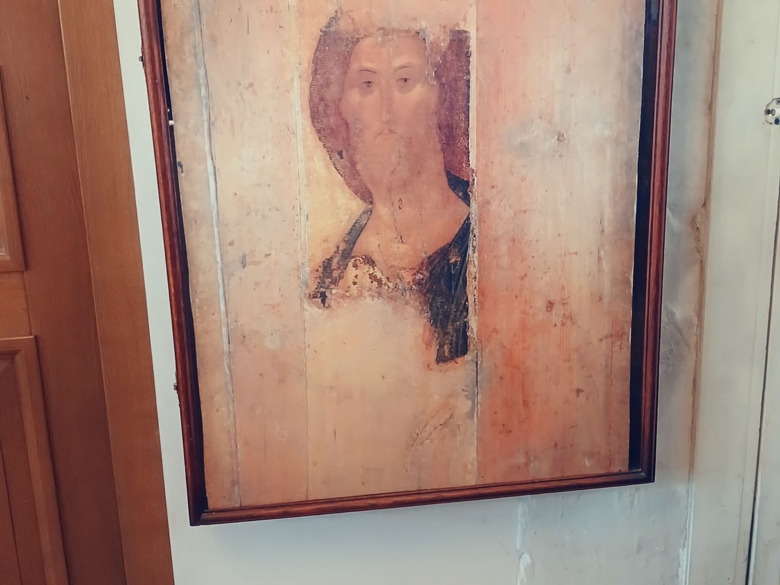 Фрагмент фрески Андрея Рублёва