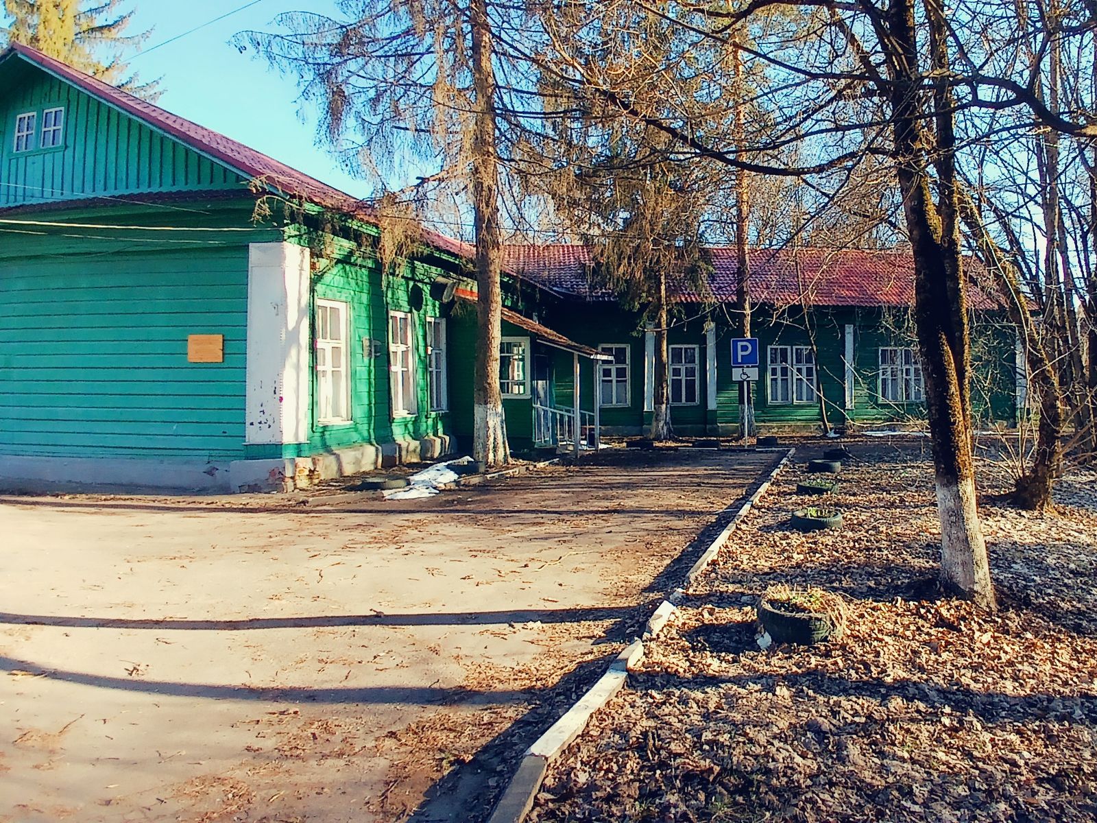 Здание земской больницы Звенигорода, в котором работал А.П. Чехов
