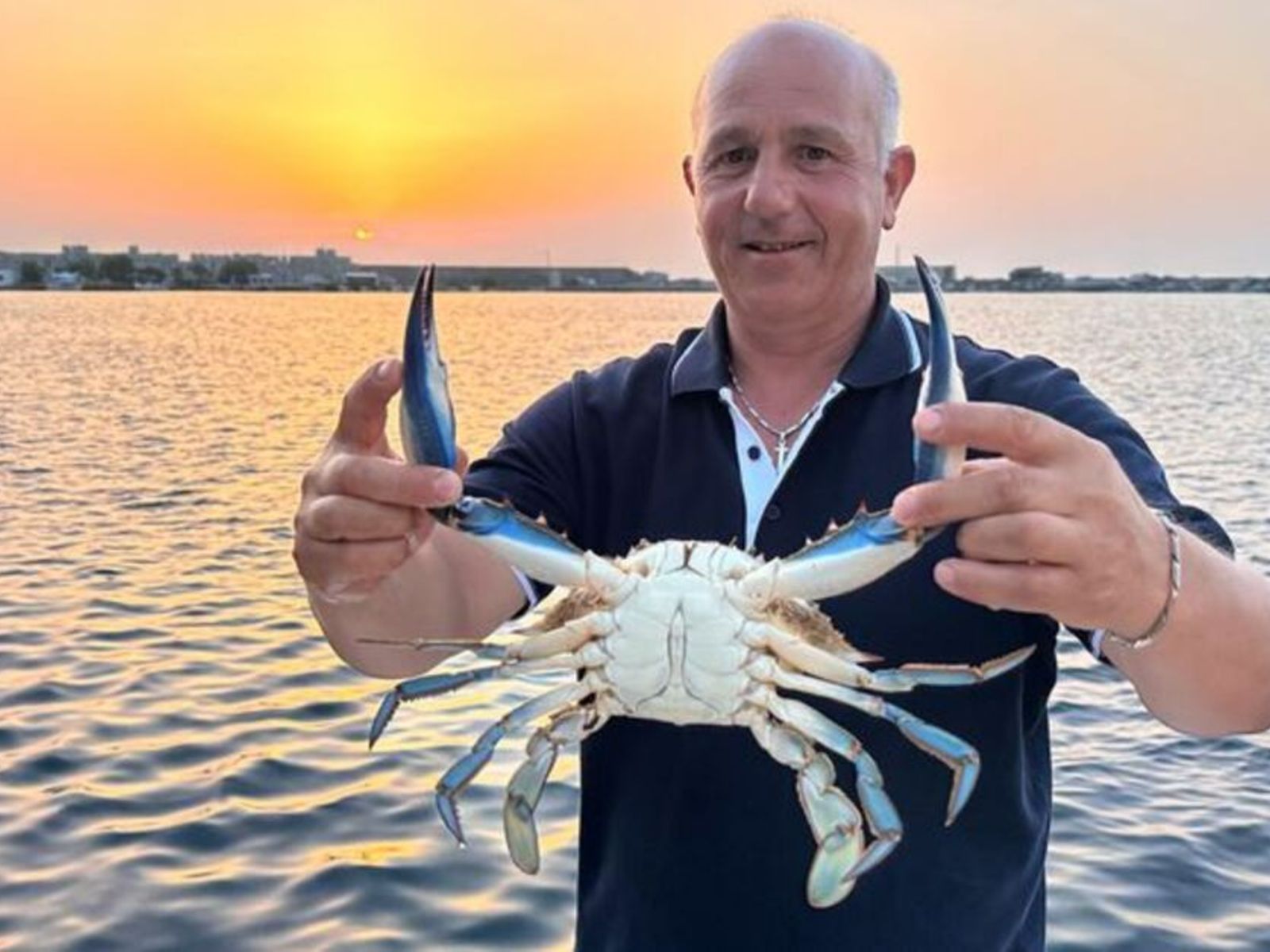Ловля голубых крабов
