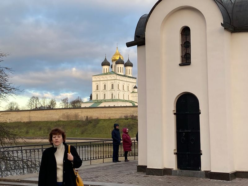 Левый берег реки Великая, Ольгиская часовня