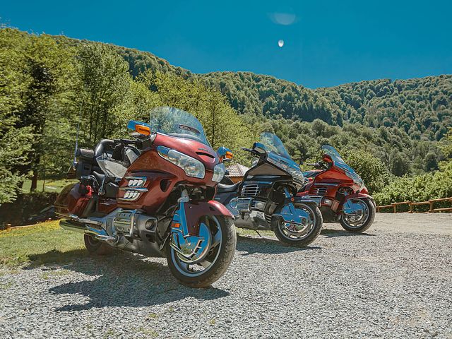 Обзорная поездка на туристическом мотоцикле в Солохаул