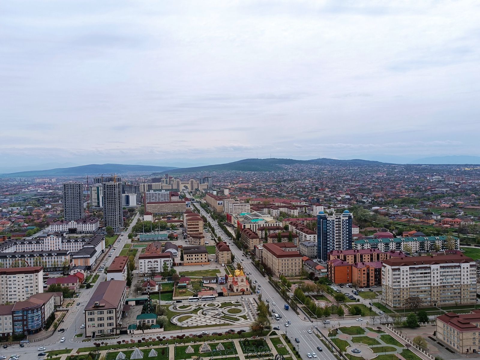 Панорама Грозного