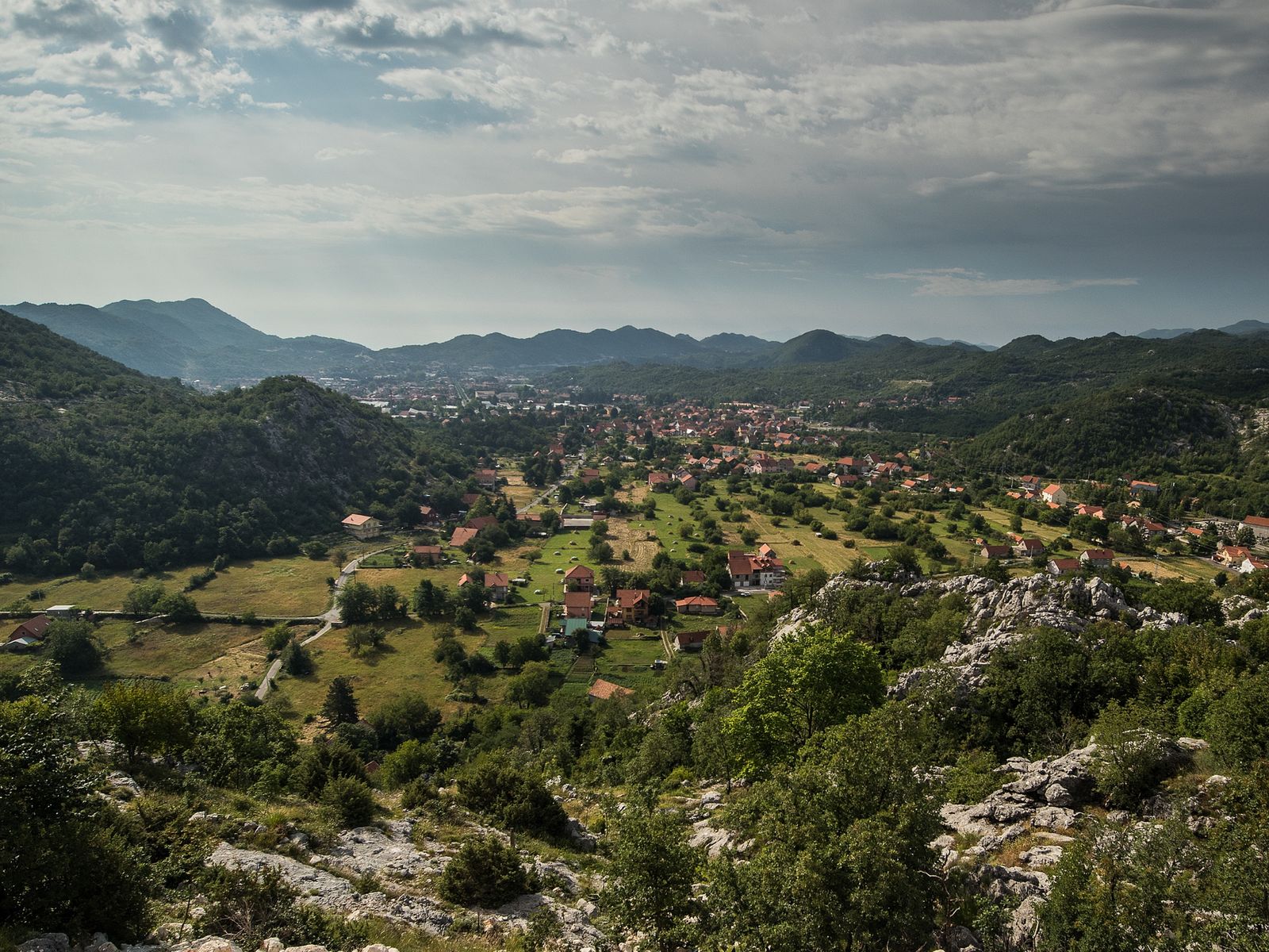 Панорама города