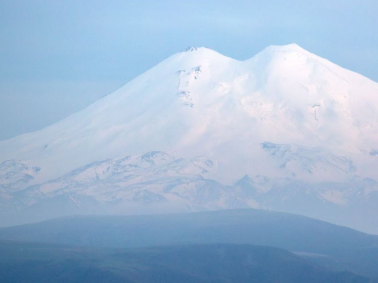 Панорама Эльбруса
