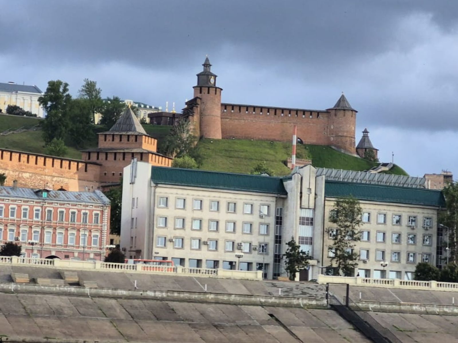 На экскурсии