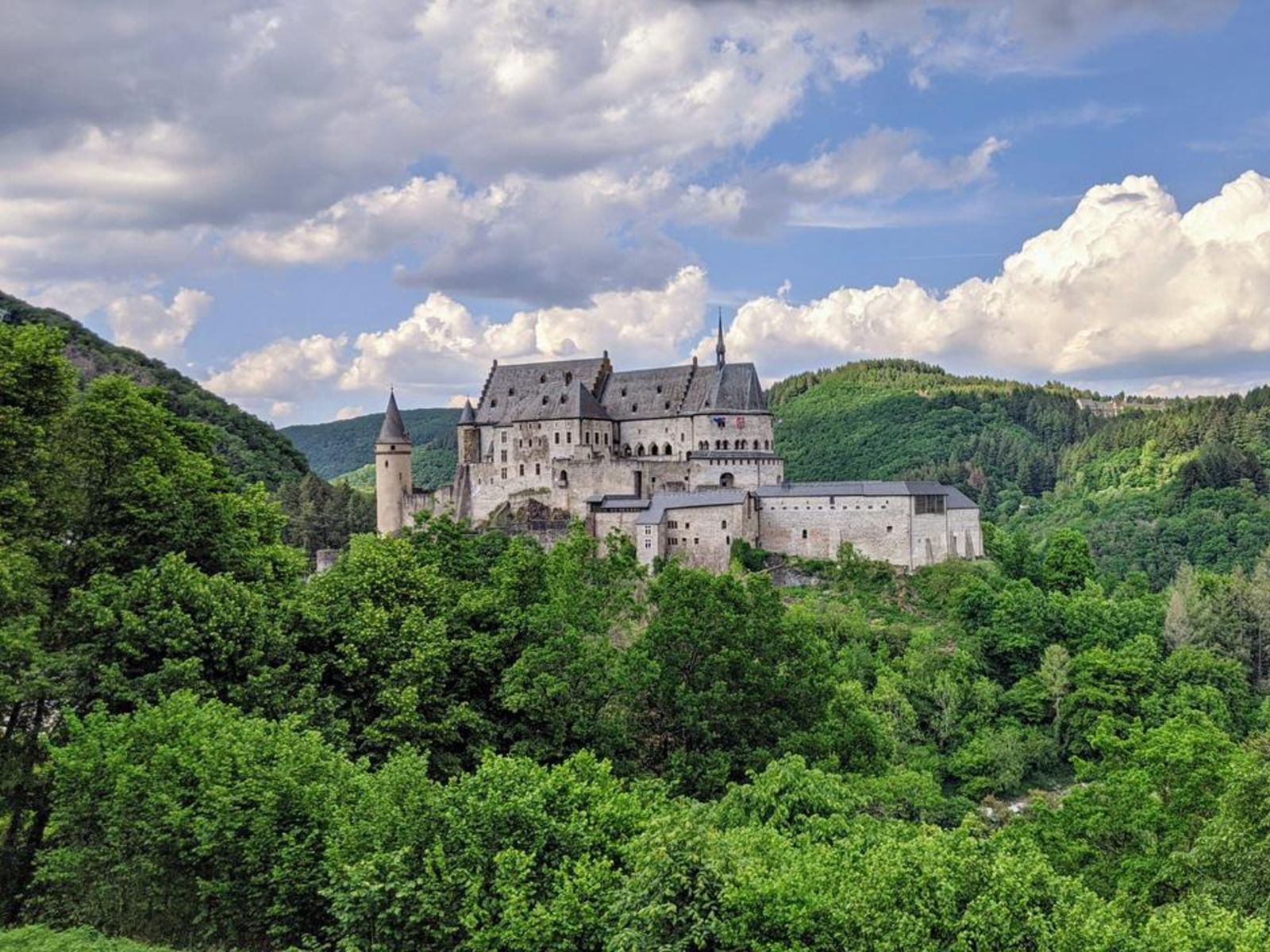 Панорама замка