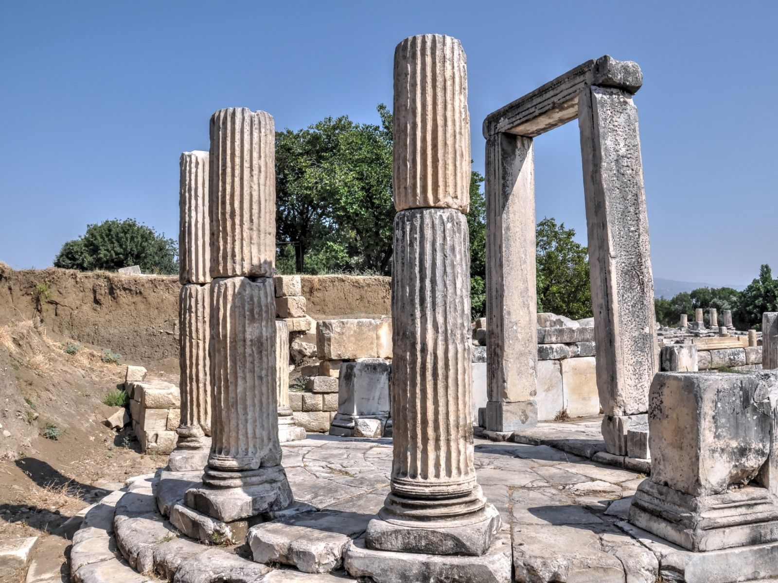 The Stoa of Lagina Ancient Site
