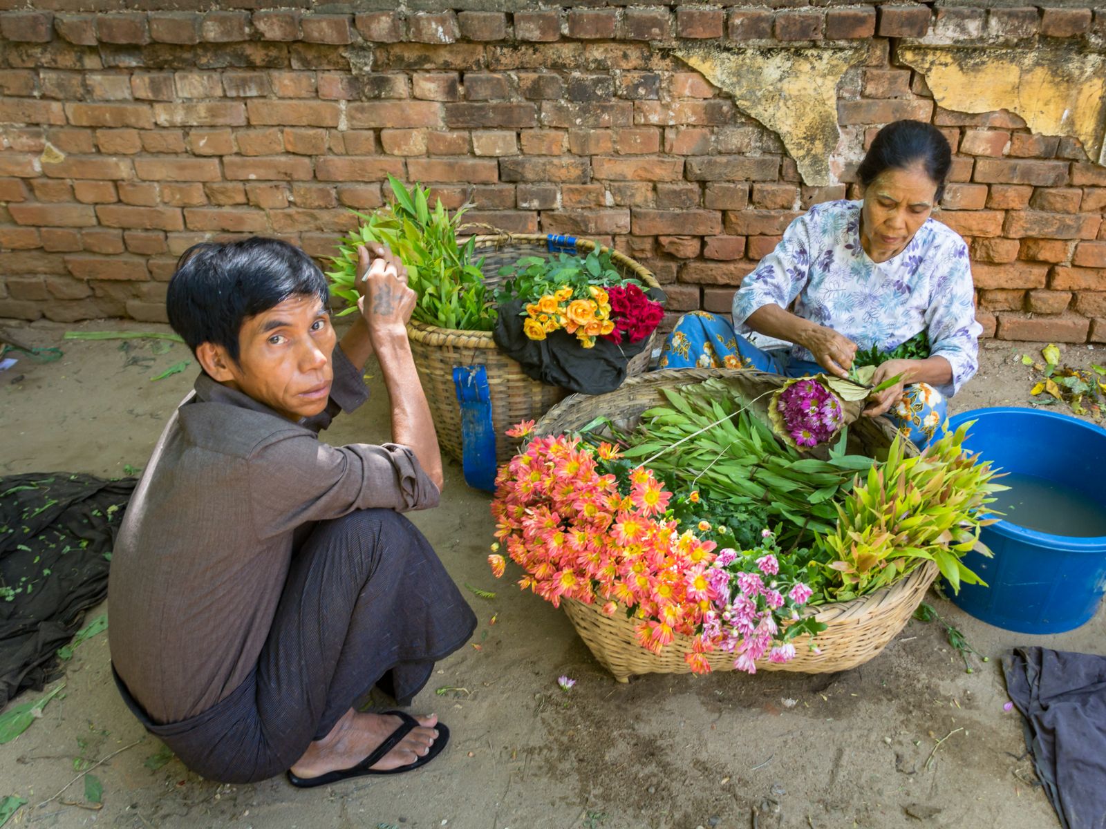Цветочный рынок (Pak Khlong Talad)