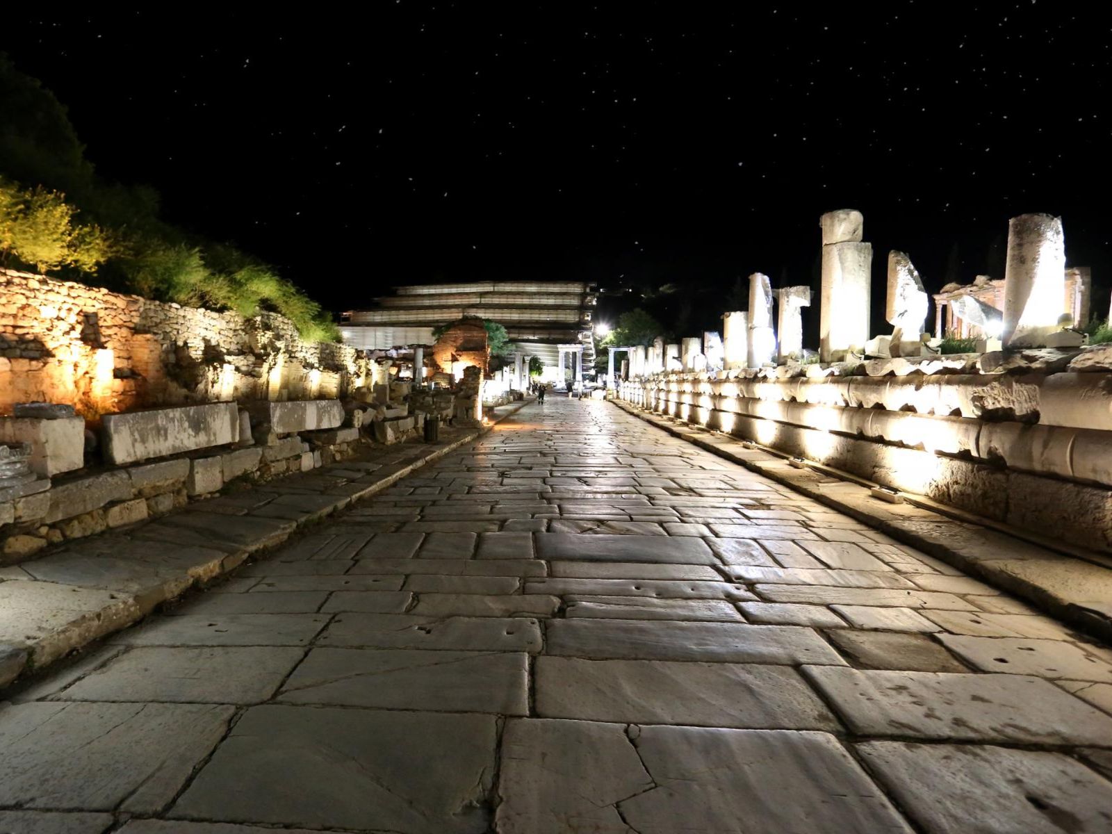 The marble street