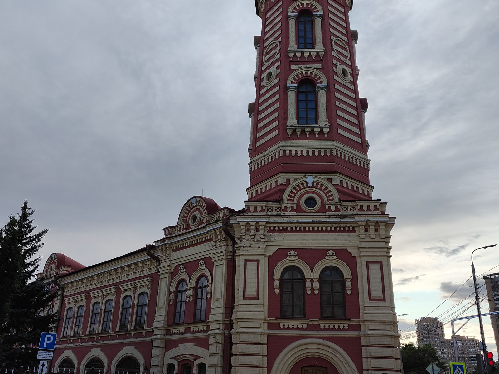 Каланча здания царицынской пожарной команды