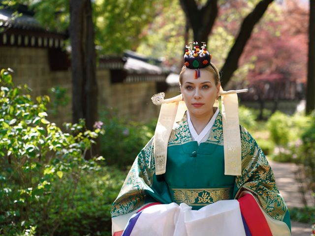 Экскурсия во дворец Кёнбоккун, деревню Ханок+фотосессия в ханбок