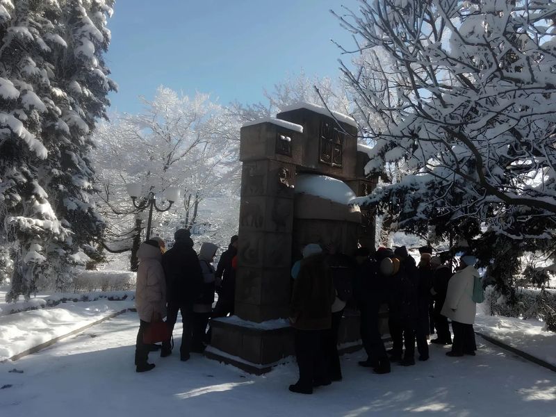 На экскурсии