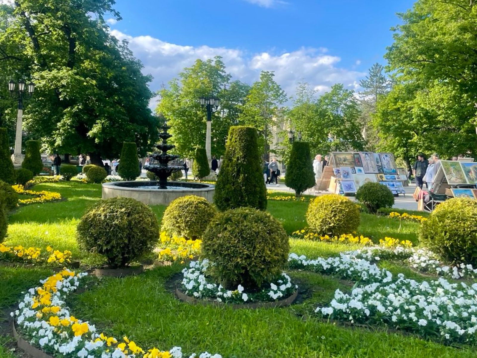 Клумбы