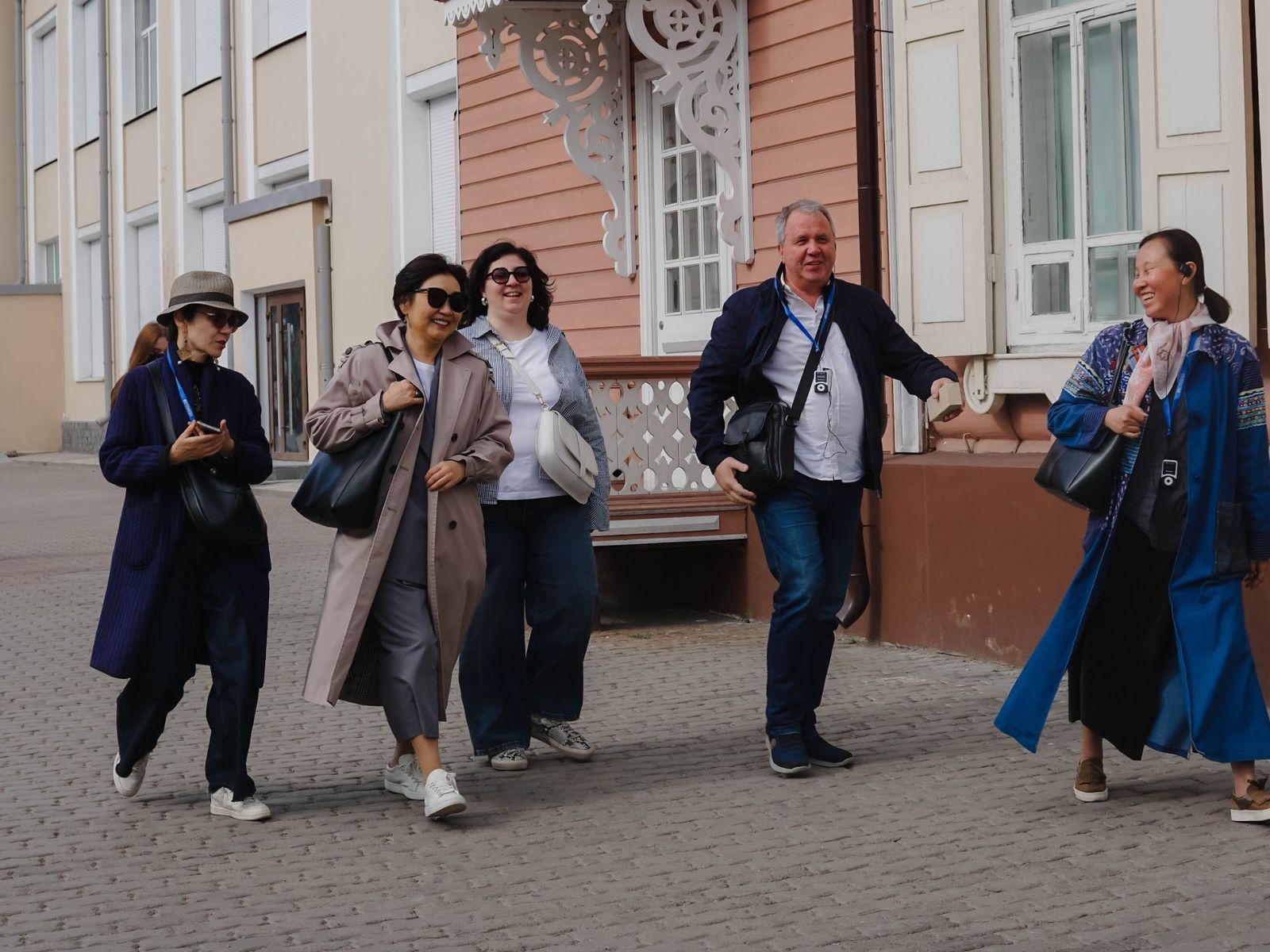 Деревянные дома в старом городе