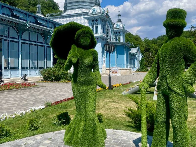 На прогулке