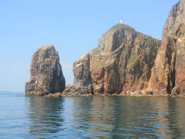 Морская экскурсия на катере к ларгам, острова Клыкова, Шкота