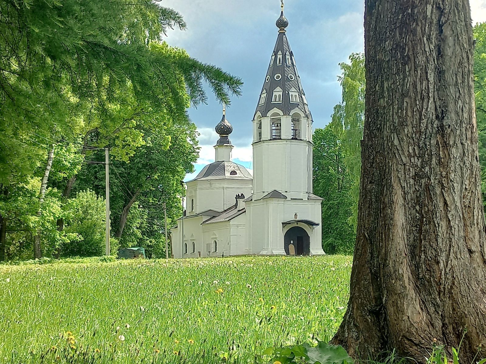 На экскурсии