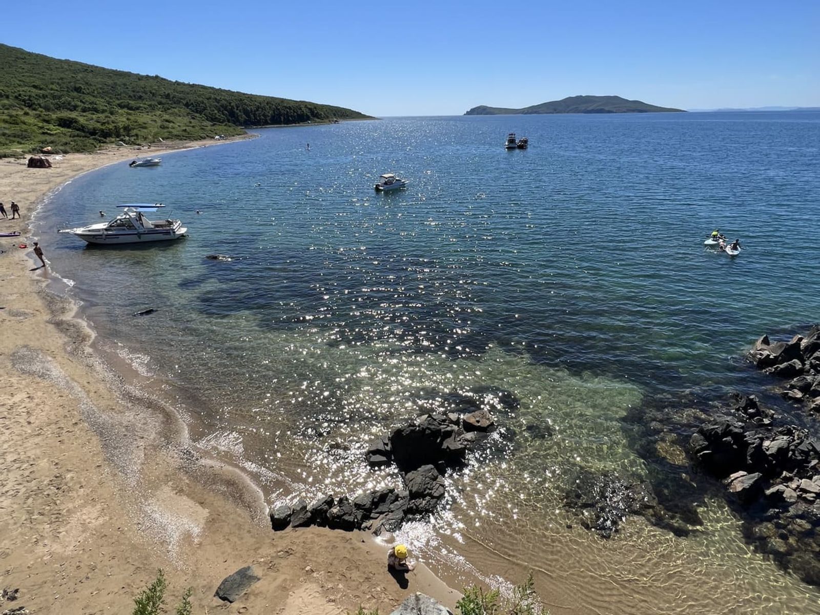 Пляж острова Рейнеке