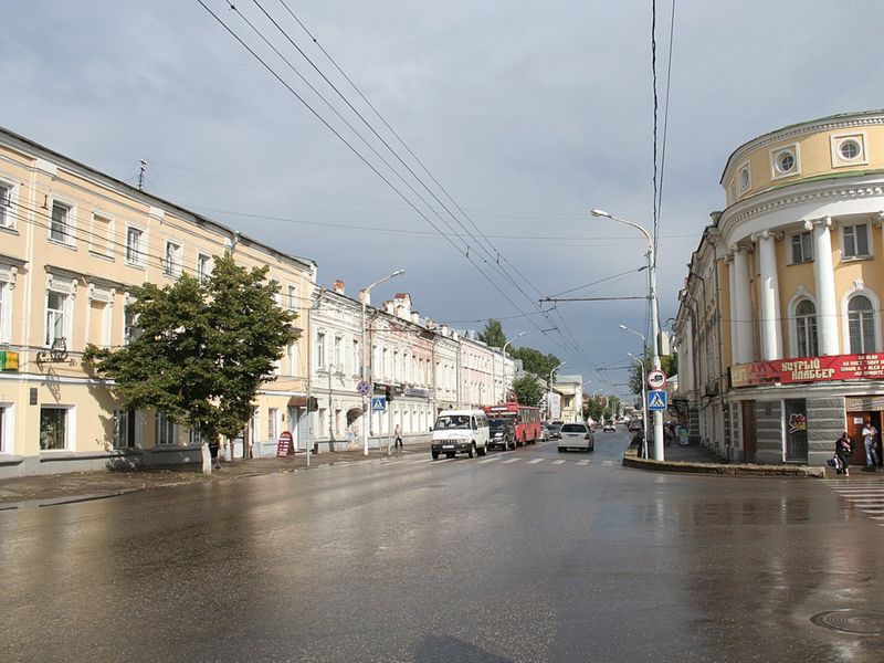 Центральная улица Костромы