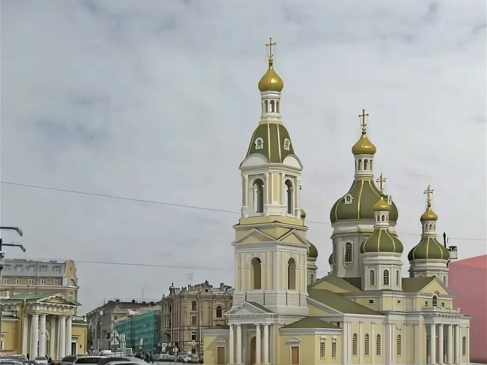 Спас на Сенной. Храм взорван в 1960 году. Не востановлен