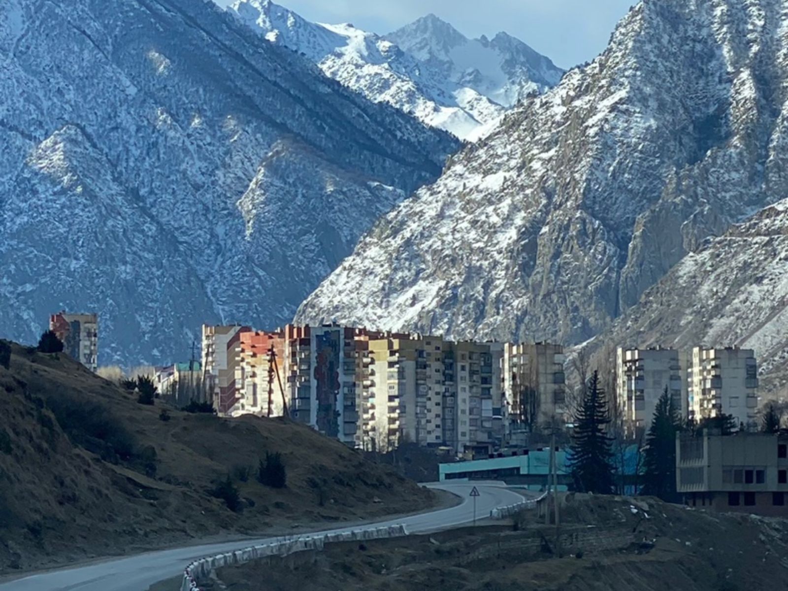 Город в горах