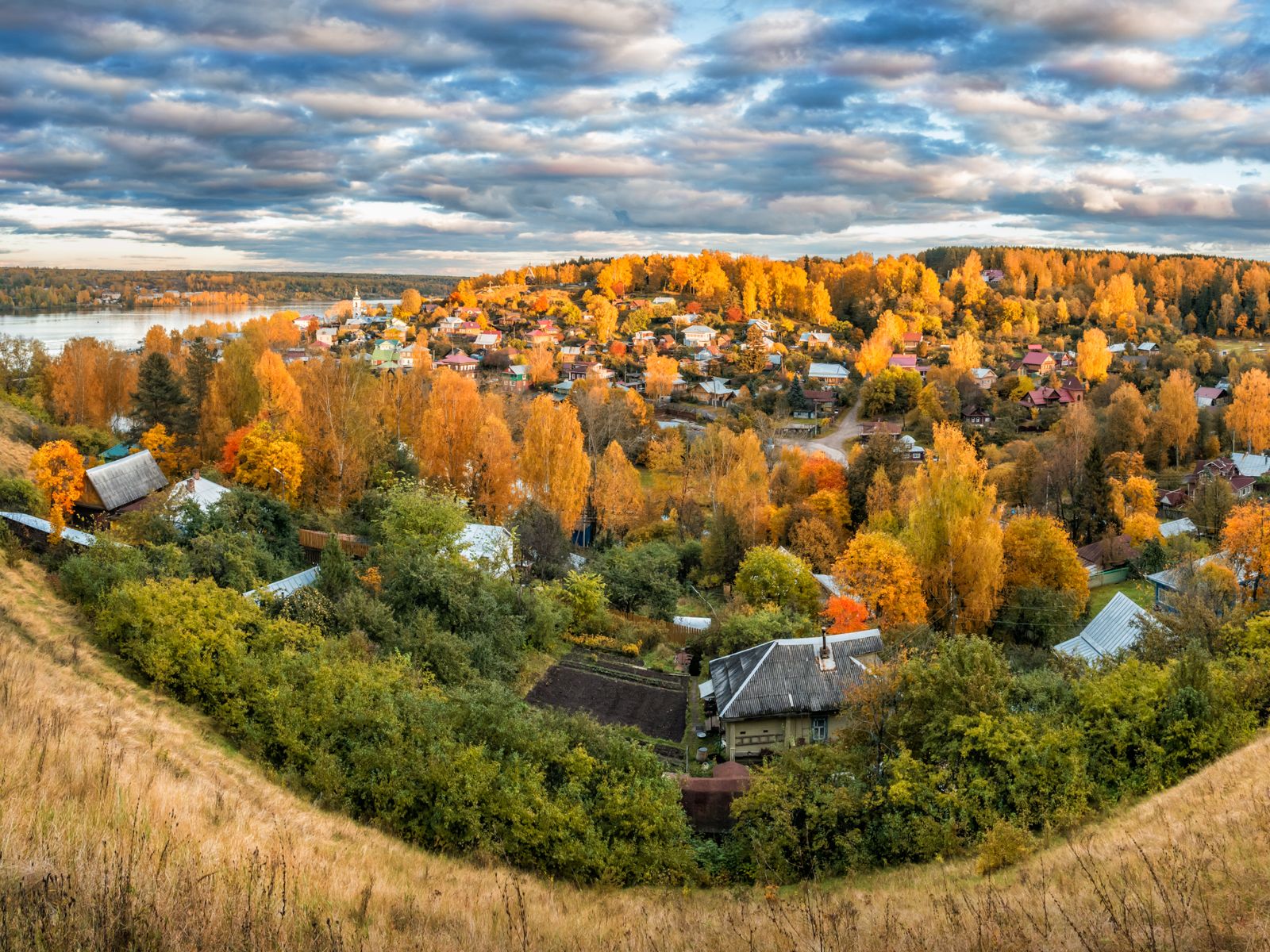 Панорама Плёса