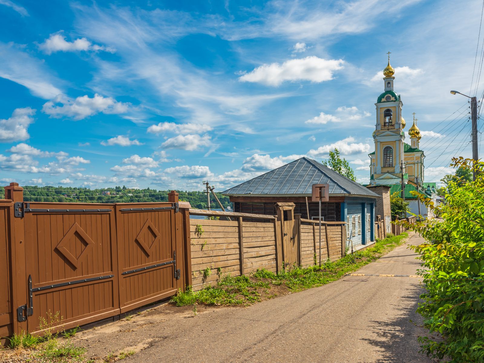 Улица в Плёсе