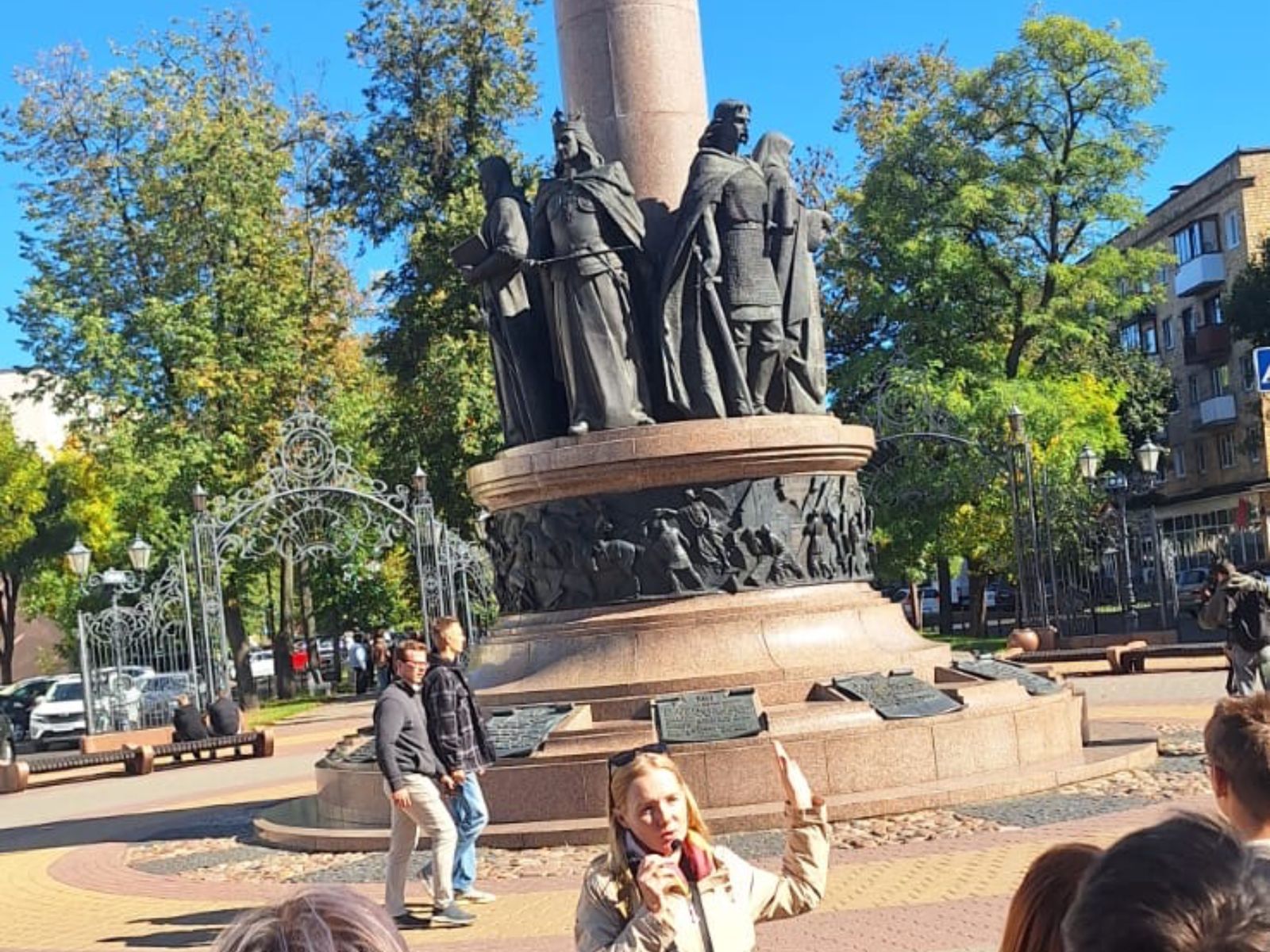 На экскурсии 