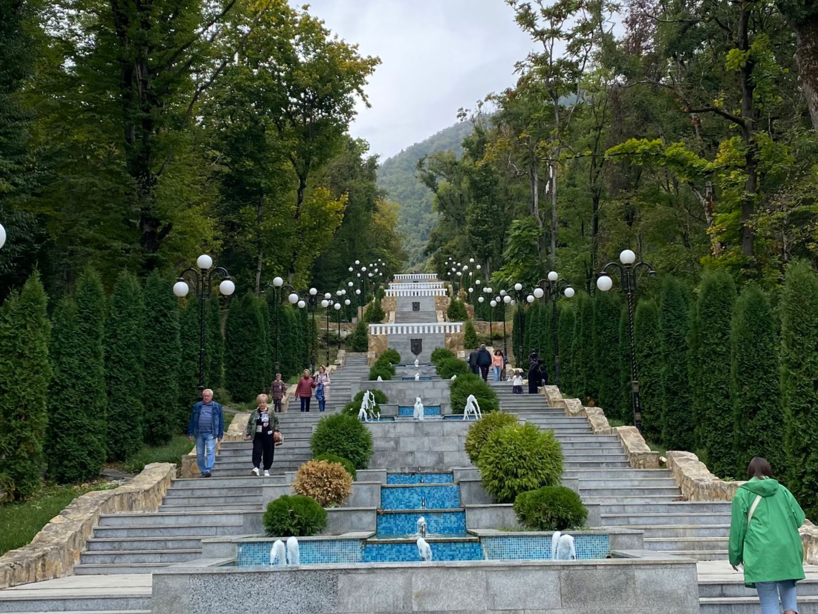 На экскурсии