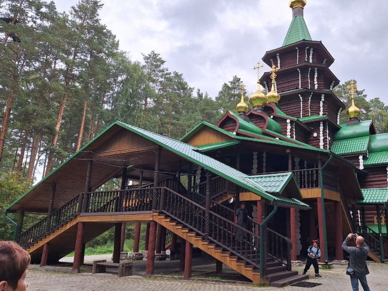 В монастыре Ганина Яма