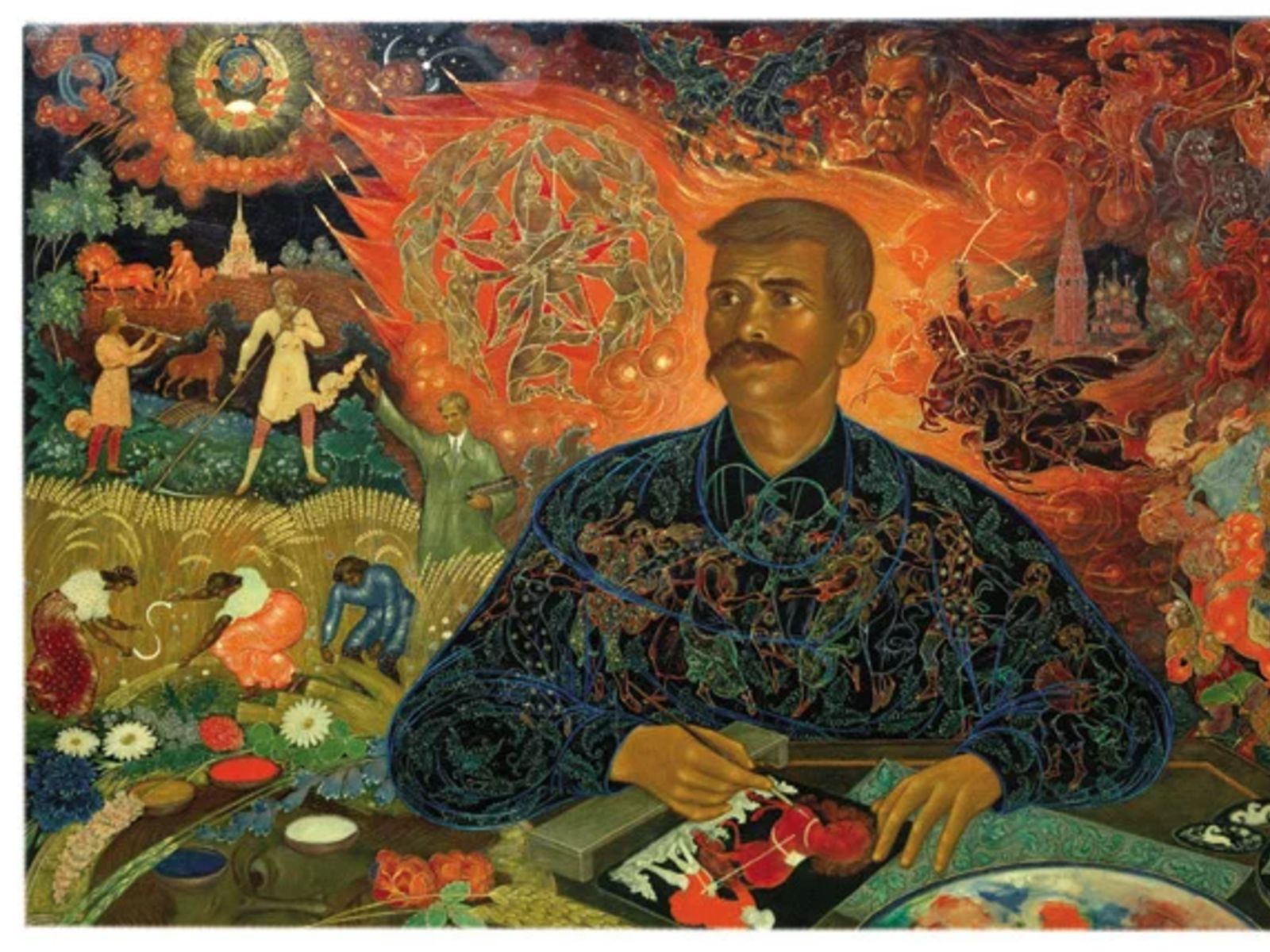 Палехская миниатюра