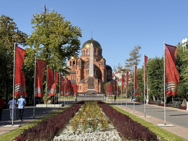 Групповая обзорная экскурсия "Царицын — Сталинград — Волгоград" - групповая экскурсия в Волгограде пешком длительностью 2 часа с количеством участников более 20 человек цена экскурсии 1499₽