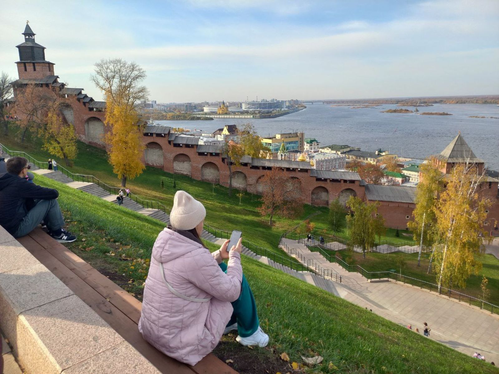 Вид на Стрелку из Кремпя