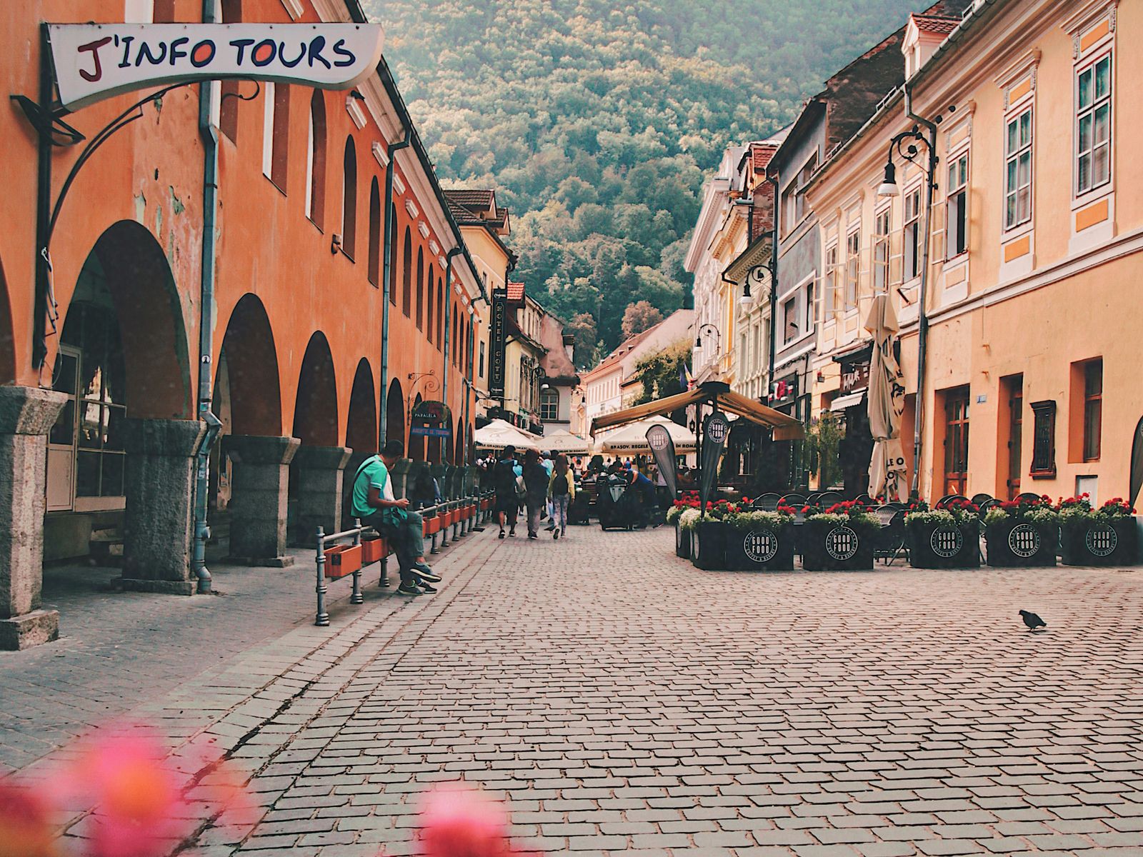 На прогулке