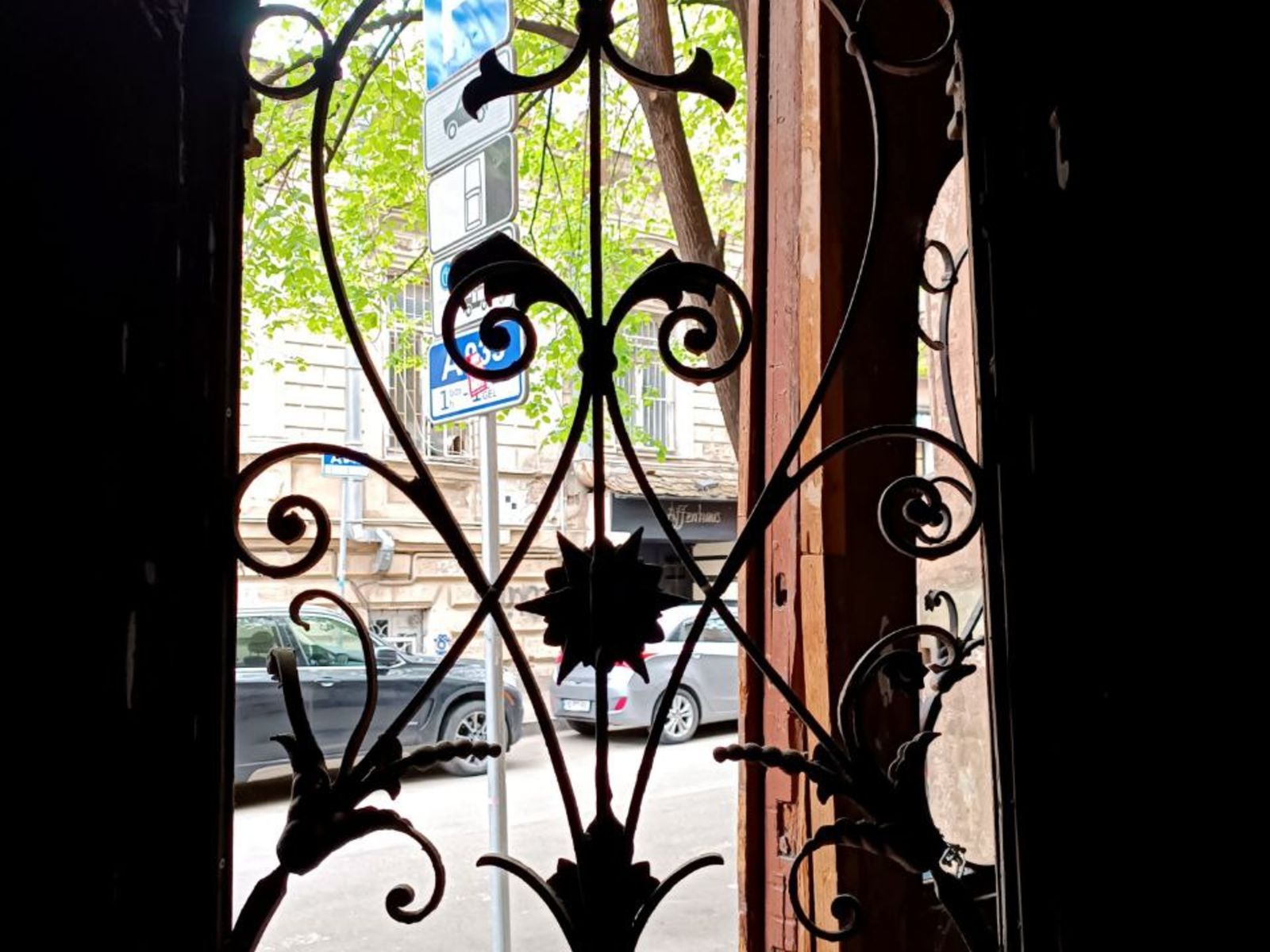 На прогулке