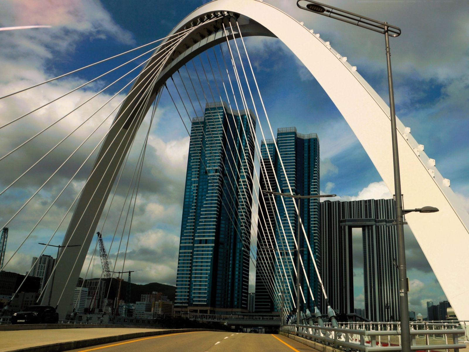 Великолепные виды по пути к следующей точке маршрута