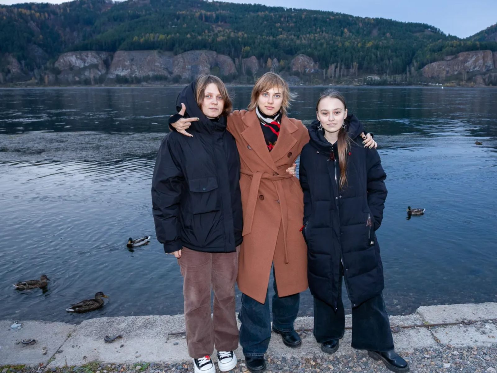 На экскурсии